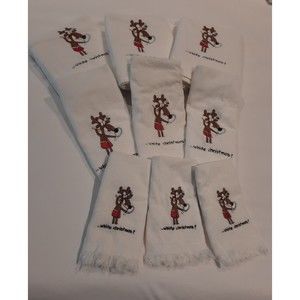 Christmas Towels Shaving Reindeer Grand Prix by Avanti  3 bath 3 hand 3 wash